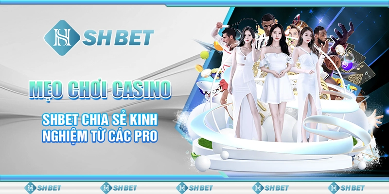 Mẹo Chơi Casino - SHBET Chia Sẻ Kinh Nghiệm Từ Các Pro