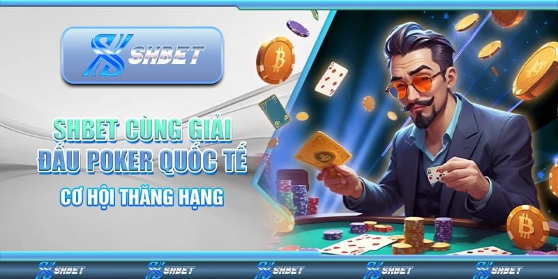 SHBET Cùng Giải Đấu Poker Quốc Tế - Cơ Hội Thăng Hạng